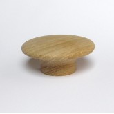 Dot Oak wooden sanded knob 130mm